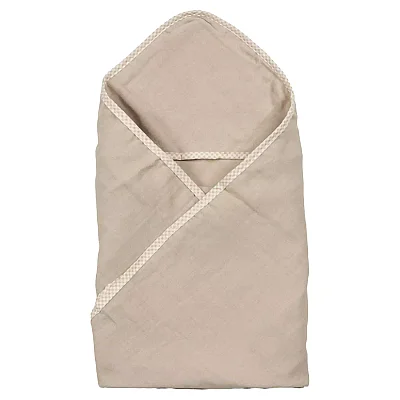 Ella Bonna Bebek Müslin %100 Pamuk Havlu Kundak  80x80cm Taş (1)