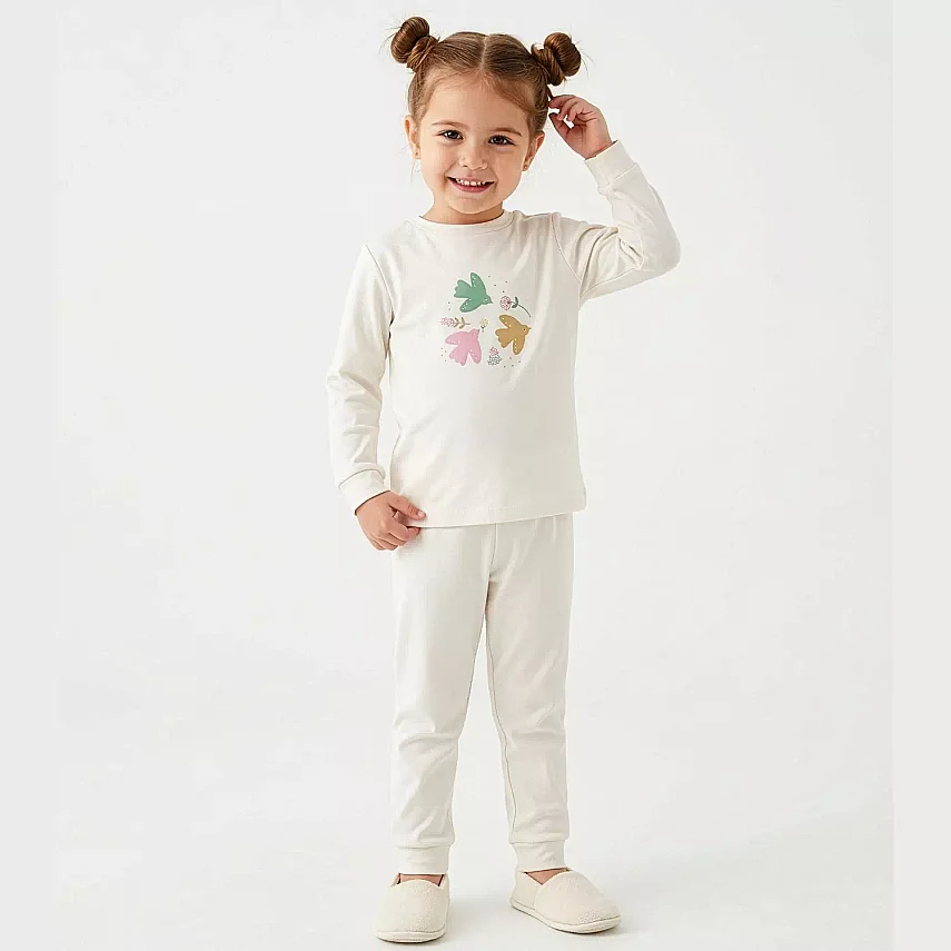 Ella Bonna Pijama Takımı Ekru - 2