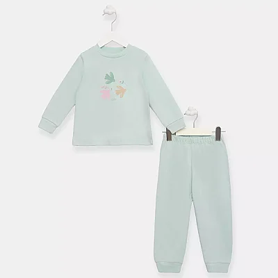 Ella Bonna Pijama Takımı Mavi 