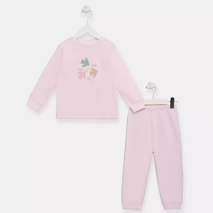 Ella Bonna Pijama Takımı Pembe - 1