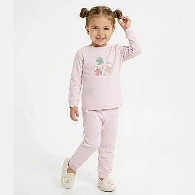 Ella Bonna Pijama Takımı Pembe - 3