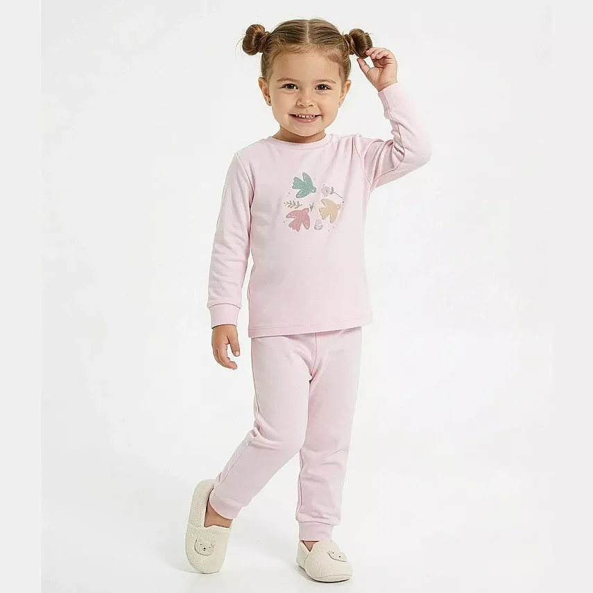 Ella Bonna Pijama Takımı Pembe - 3