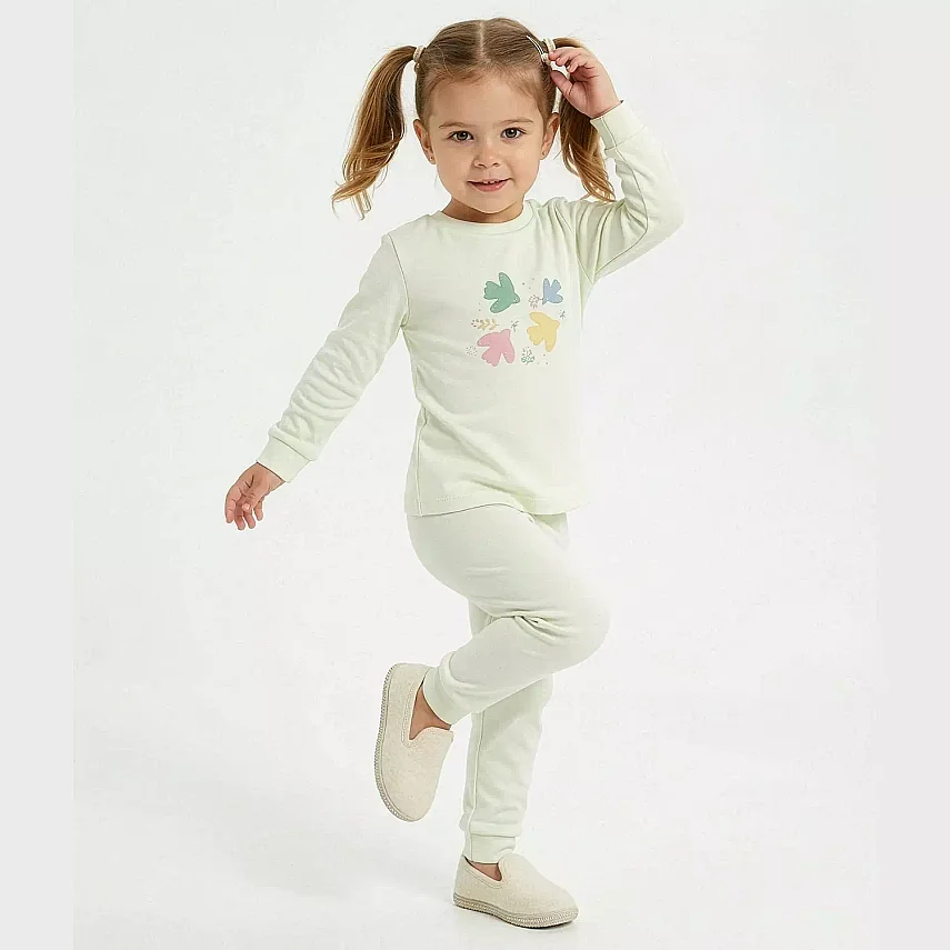 Ella Bonna Pijama Takımı Yeşil - 3