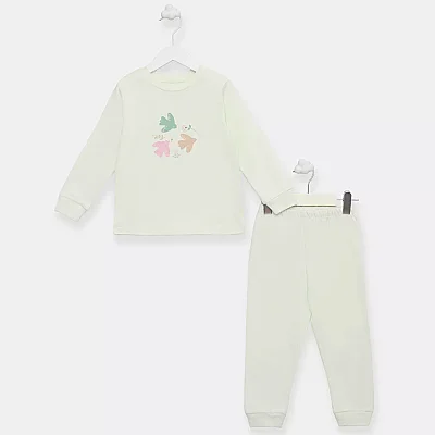 Ella Bonna Pijama Takımı Yeşil 