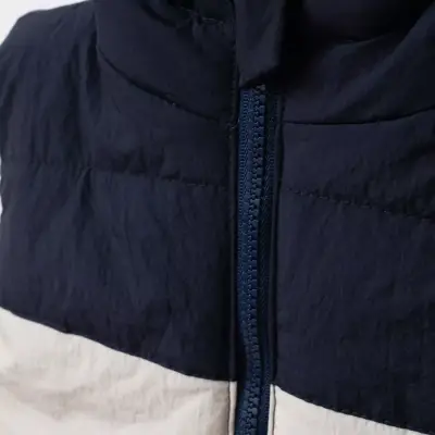 Ella Bonna Şişme Yelek Parçalı Lacivert (1)