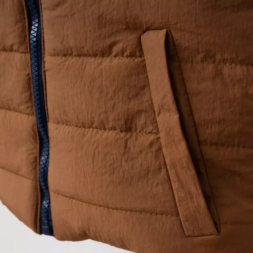 Ella Bonna Şişme Yelek Parçalı Lacivert - 3