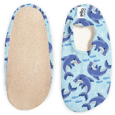 Ella Bonna Unisex Deniz Patiği Kaydırmaz Taban Yunus Balığı - 4