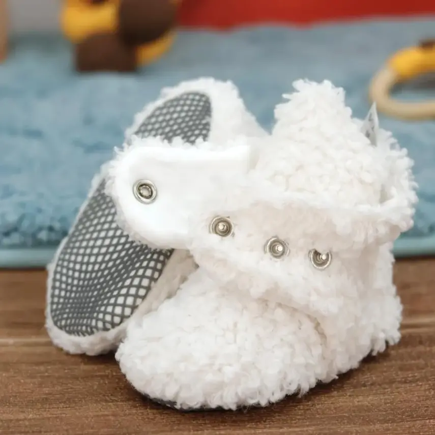 Ella Bonna Unisex Panduf Organik Pamuk Kaydırmaz Taban KIRIK BEYAZ - 2