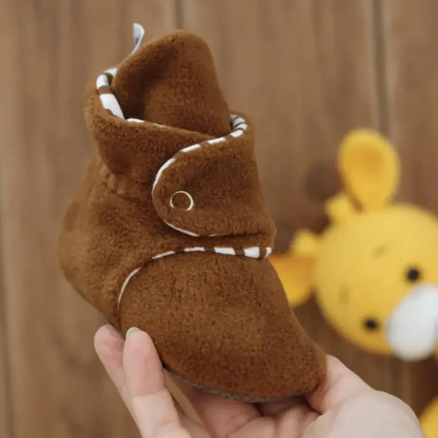 Ella Bonna Unisex Panduf Organik Pamuk Kaydırmaz Taban Taba - 5