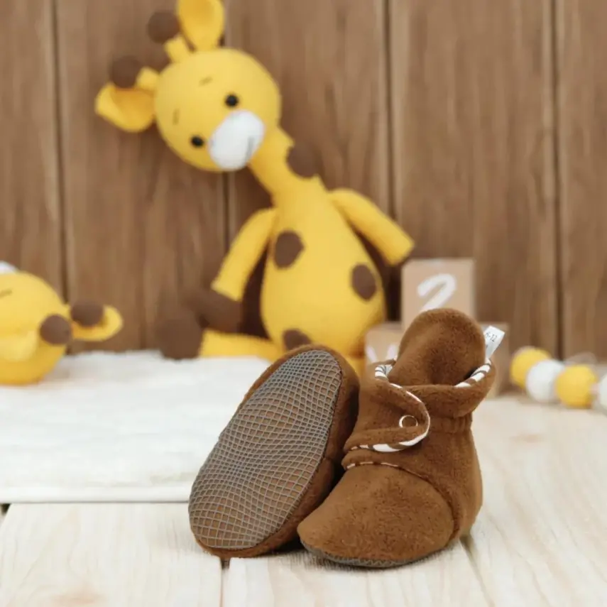 Ella Bonna Unisex Panduf Organik Pamuk Kaydırmaz Taban Taba - 6