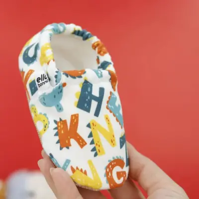 Ella Bonna Unisex Patik Kaydırmaz Taban Alfabe - 13