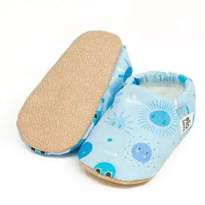 Ella Bonna Unisex Patik Kaydırmaz Taban Gökyüzü - 3