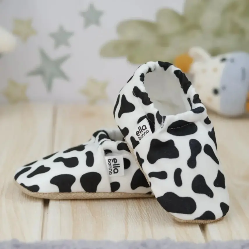 Ella Bonna Unisex Patik Kaydırmaz Taban İnek - 6