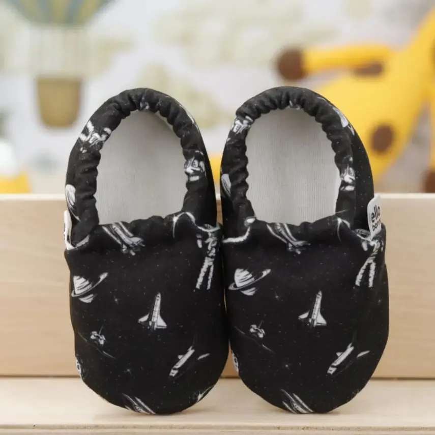 Ella Bonna Unisex Patik Kaydırmaz Taban Karanlık Uzay - 5