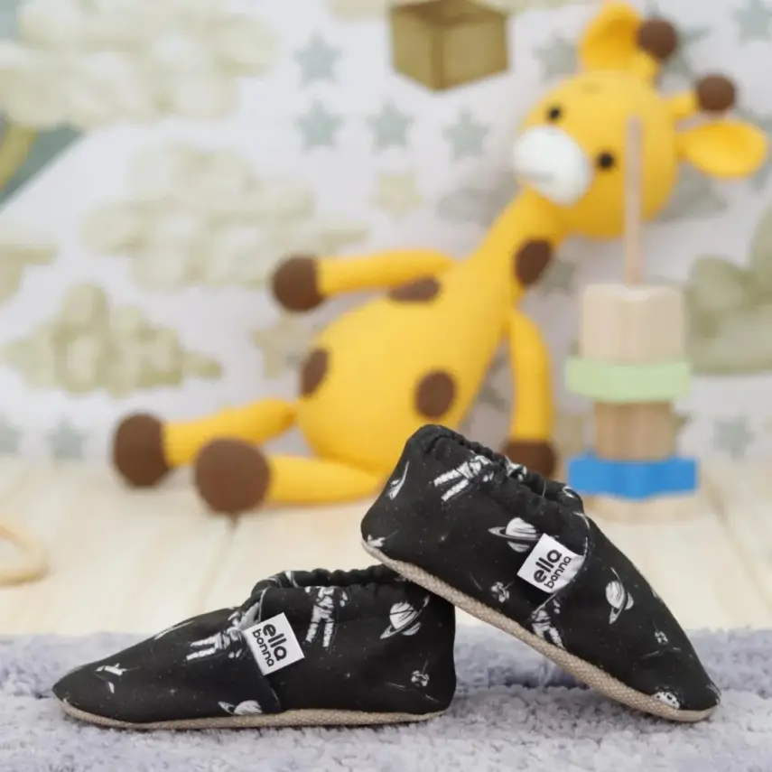 Ella Bonna Unisex Patik Kaydırmaz Taban Karanlık Uzay - 11