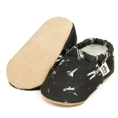 Ella Bonna Unisex Patik Kaydırmaz Taban Karanlık Uzay - 3