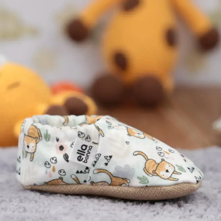 Ella Bonna Unisex Patik Kaydırmaz Taban Kedi - 13