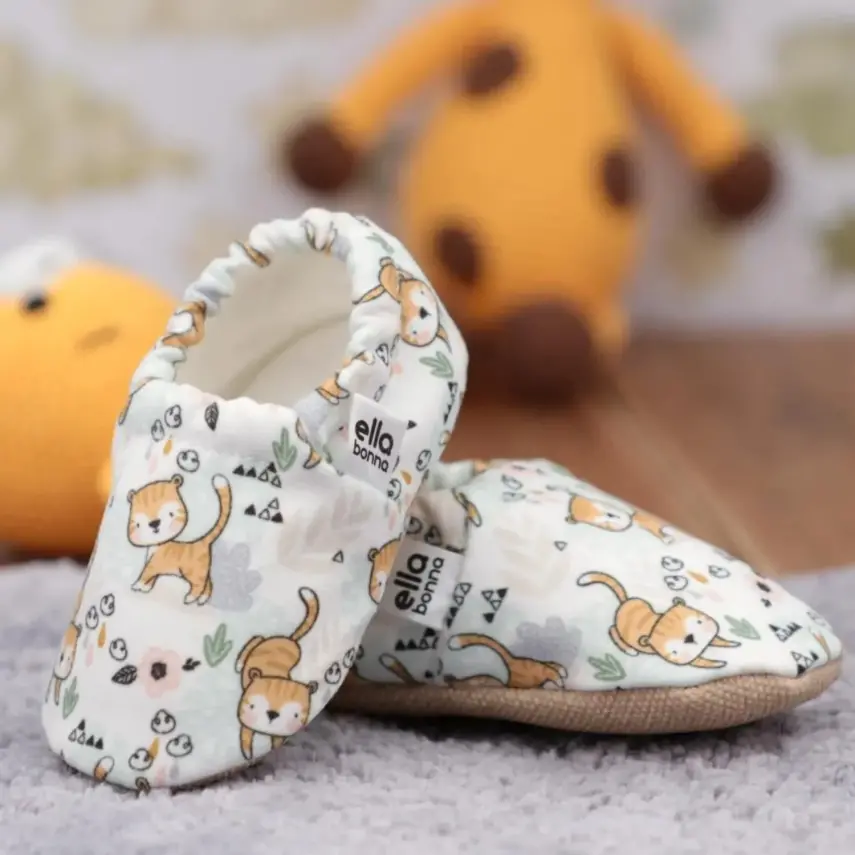 Ella Bonna Unisex Patik Kaydırmaz Taban Kedi - 12