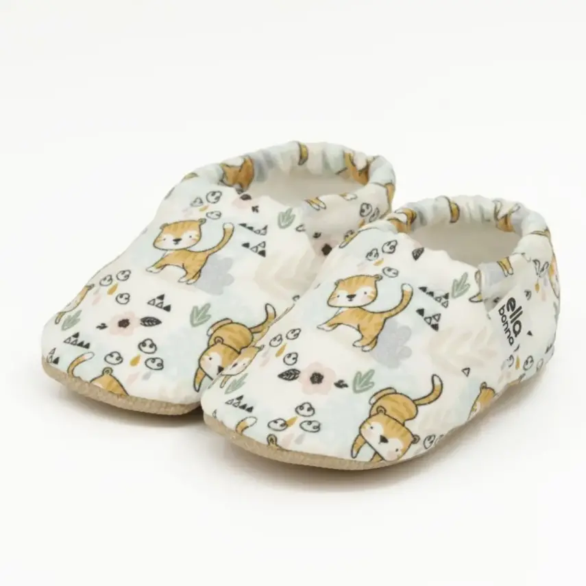 Ella Bonna Unisex Patik Kaydırmaz Taban Kedi - 1