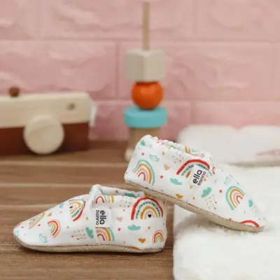 Ella Bonna Unisex Patik Kaydırmaz Taban Rainbow - 9