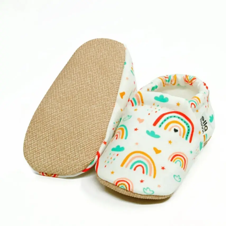 Ella Bonna Unisex Patik Kaydırmaz Taban Rainbow - 2