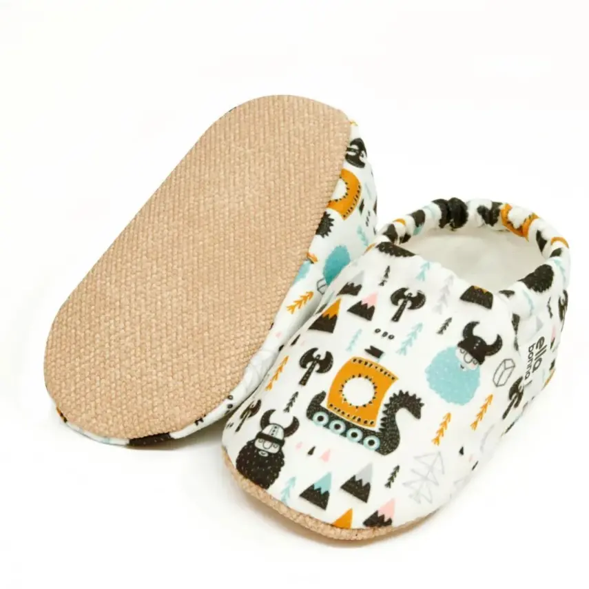 Ella Bonna Unisex Patik Kaydırmaz Taban Vikingler - 13