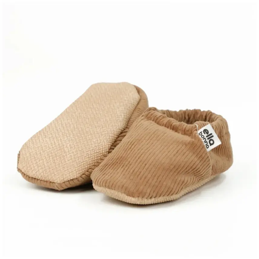 Ella Bonna Unisex Patik Organik Pamuk Kaydırmaz Taban Taba - 1