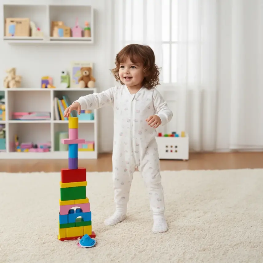 Ella Bonna Uyku Tulumu Çoraplı 2,5 Tog Gökkuşağı - 10