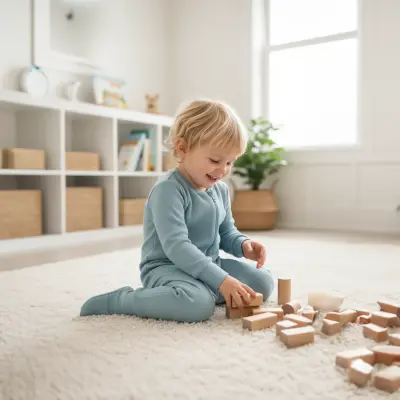 Ella Bonna Uyku Tulumu Çoraplı 2,5 Tog Jakarlı Mavi - 3