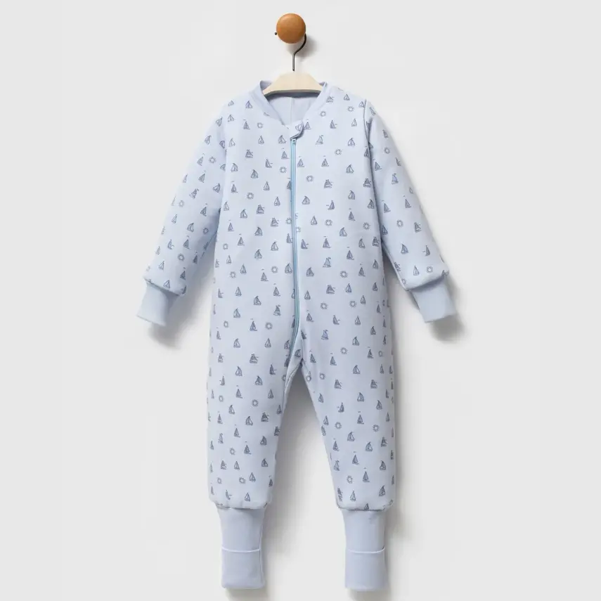 Ella Bonna Uyku Tulumu Çoraplı 2,5 Tog Mavi Captain - 5