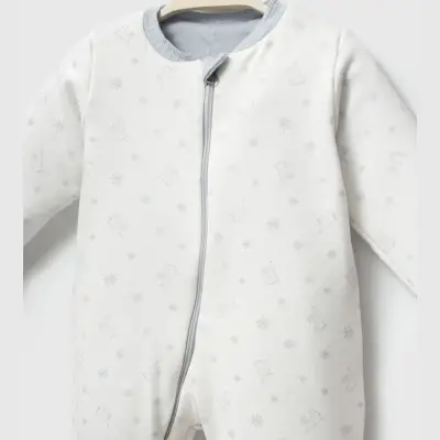 Ella Bonna Uyku Tulumu Çoraplı 2,5 Tog Tavşan - Kar Tanesi (1)