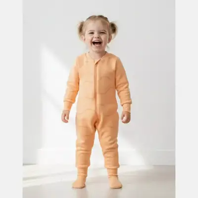 Ella Bonna Uyku Tulumu Çoraplı 2,5 Tog Turuncu Summer - 4