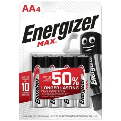 Energizer Max Alkaline AA 4lü Kalem Pil