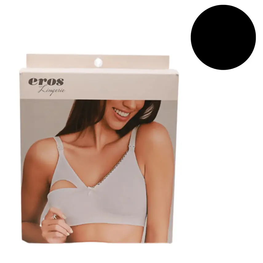 Eros Emzirme Sütyeni Siyah 85B - 1