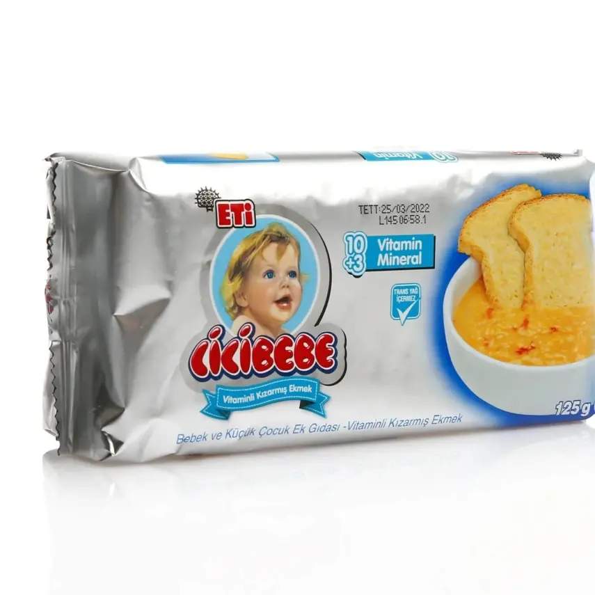 Eti Cicibebe Vitaminli Ekmek 125 gr - 15