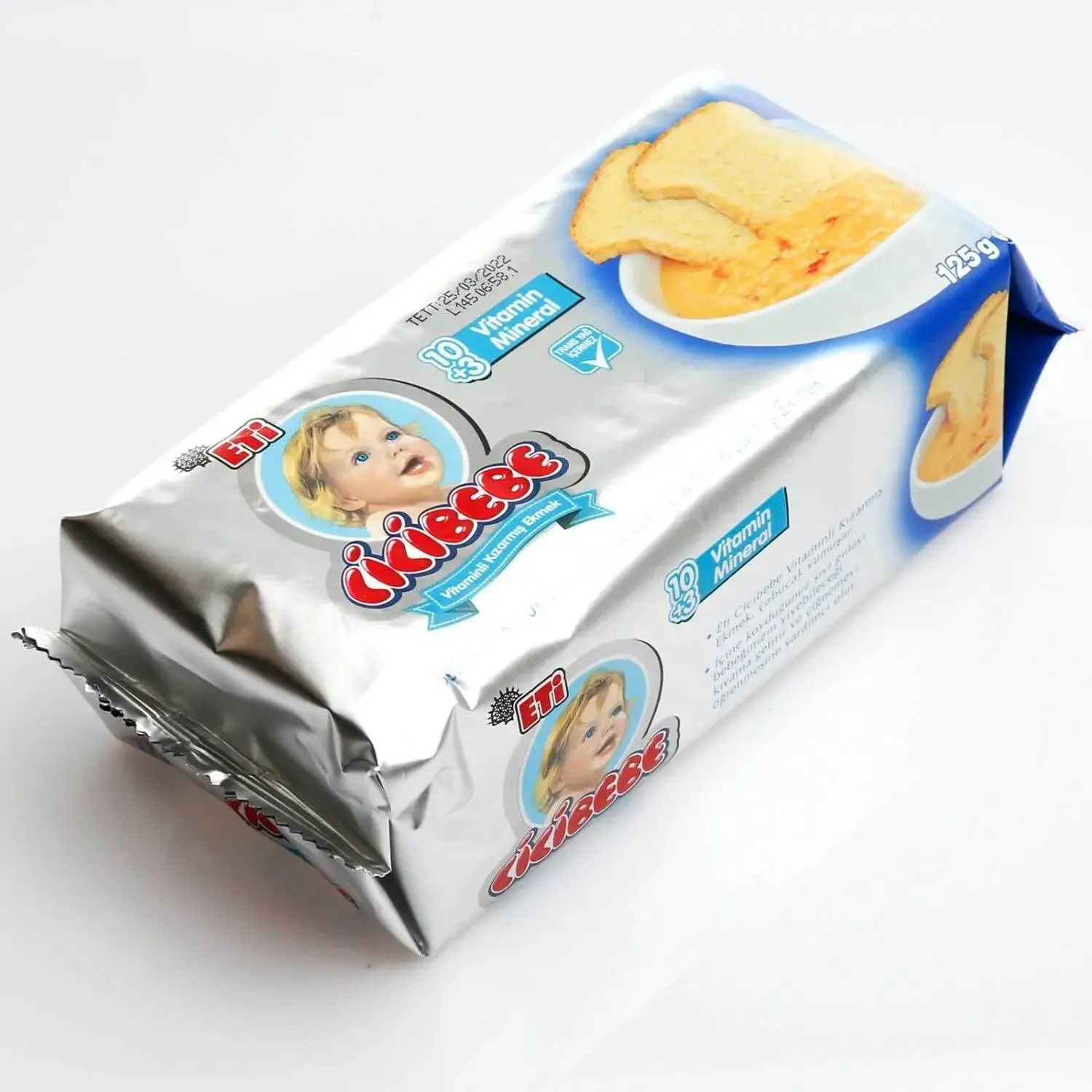 Eti Cicibebe Vitaminli Ekmek 125 gr