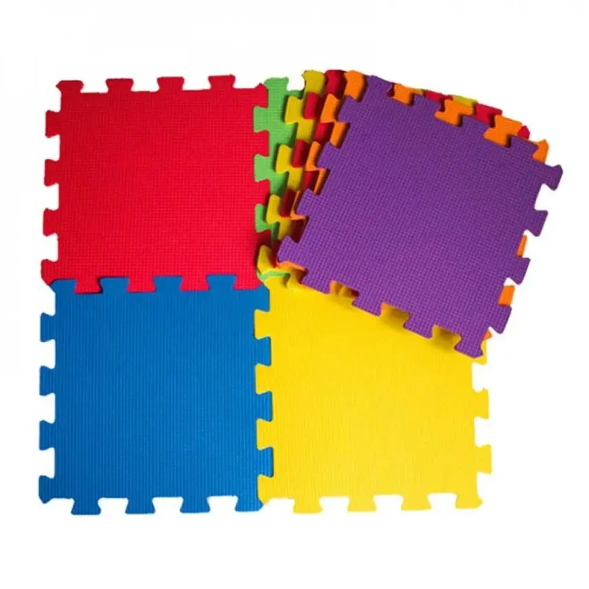 Eva Puzzle Oyun Matı  Düz 7 mm 33X33 cm - 1