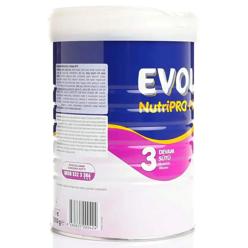 Evolvia Nutripro Plus 3 Devam Sütü 1000 Gr - 21
