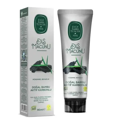 Eyüp Sabri Tuncer Doğal Bambu Karbonlu Diş Macunu 90 ml - 1