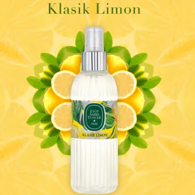 Eyüp Sabri Tuncer Klasik Limon Kolonyası Silindir Pet Şişe Sprey 150ml (1)