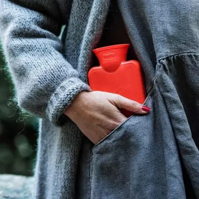 Fashy Termofor Sıcak Su Torbası Cep Model Kırmızı (1)