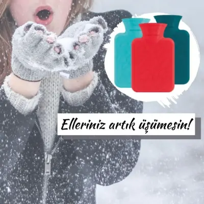 Fashy Termofor Sıcak Su Torbası Cep Model Mavi (1)