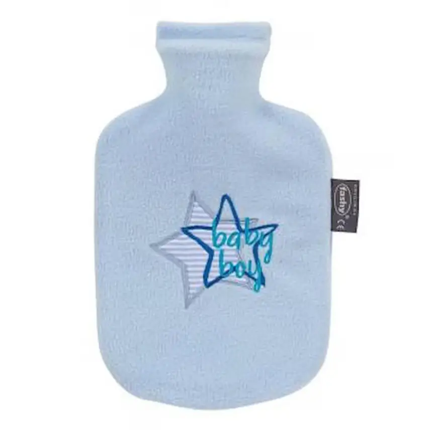 Fashy Termofor Sıcak Su Torbası Çocuk Kılıflı Erkek Mavi - 1