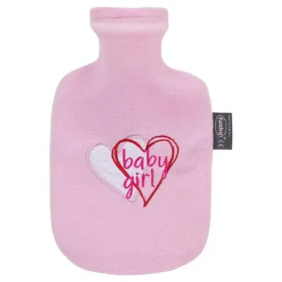 Fashy Termofor Sıcak Su Torbası Çocuk Kılıflı Kız Pembe