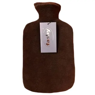 Fashy Termofor Sıcak Su Torbası Kılıflı Kahve