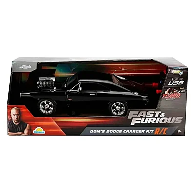 Fast & Furious Dom’s Dodge Charger R/T USB Şarjlı Uzaktan Kumandalı Araba 1:16 - 5