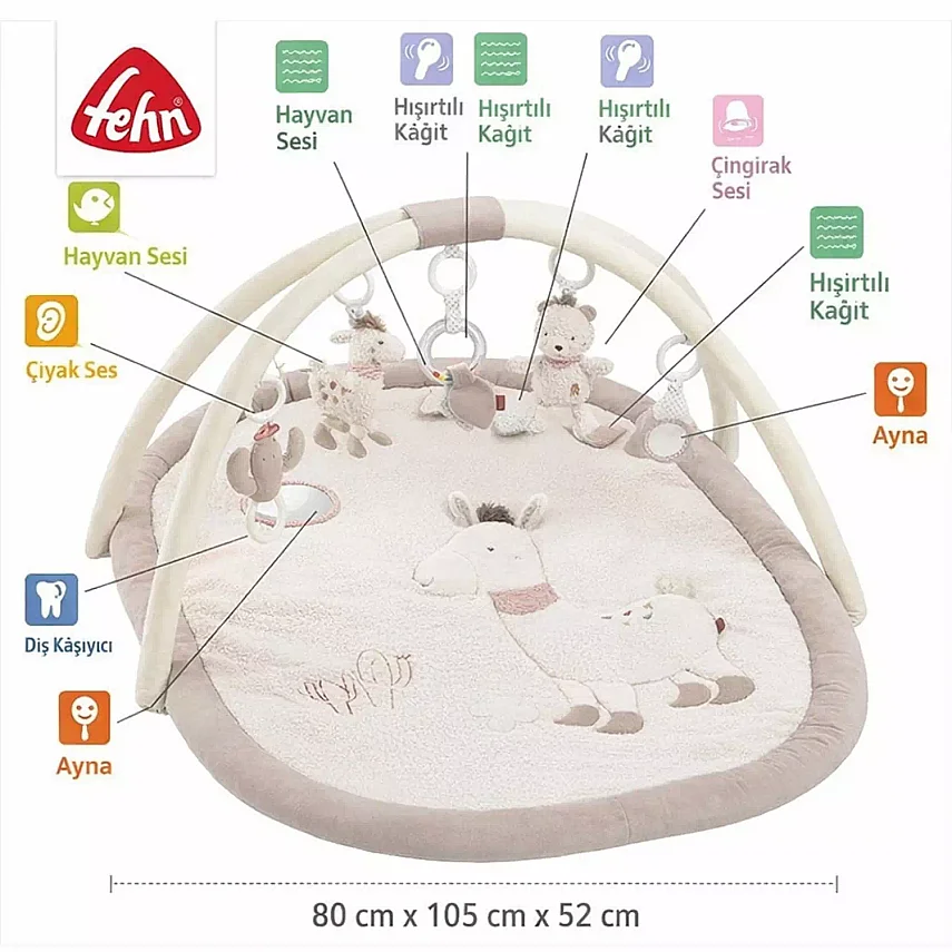 Fehn Aktivite Battaniyesi Ve Oyun Matı - 3