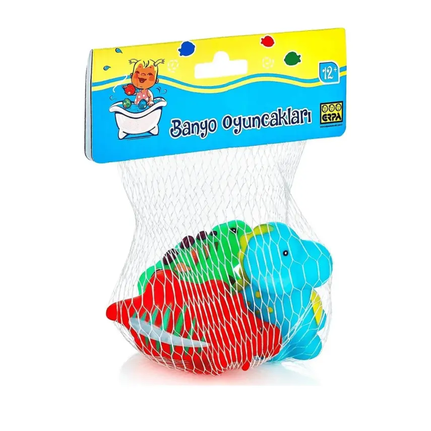 Filede 3'lü Banyo Oyuncağı Dinozor Set - 2