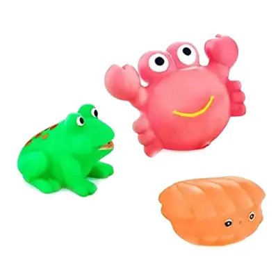 Filede 3'lü Banyo Oyuncağı Kabuklu Deniz Hayvanları Seti - 3