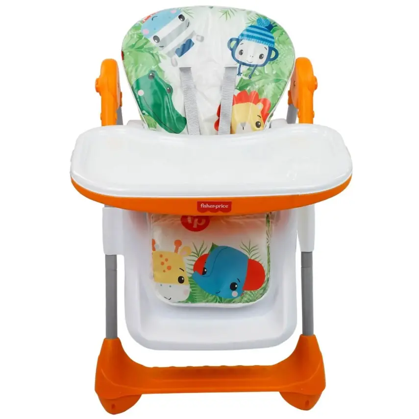 Fisher Price 3 Kademeli, Tekerlekli Lüx Mama Sandalyesi - 4